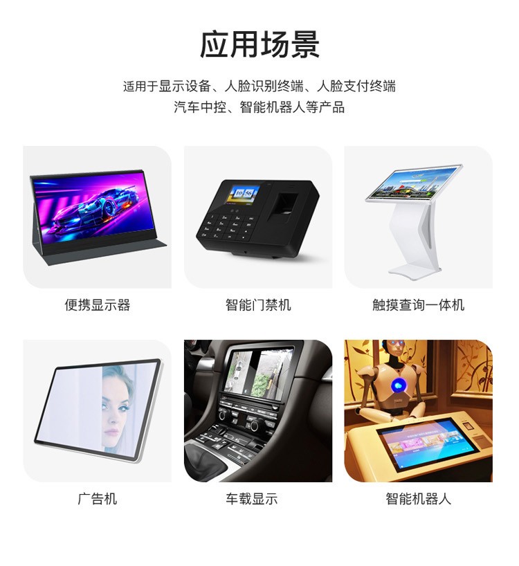 HSD101PWW1 10.1寸工業級液晶顯示模組詳解 應用于數碼廣告機的關鍵組件